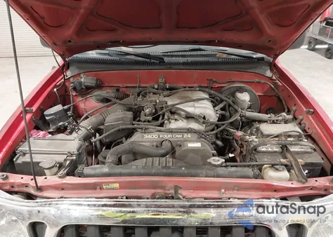 2002 Toyota Tacoma Base V6 из США, поврежденный, VIN 5TEWN72N62Z029731